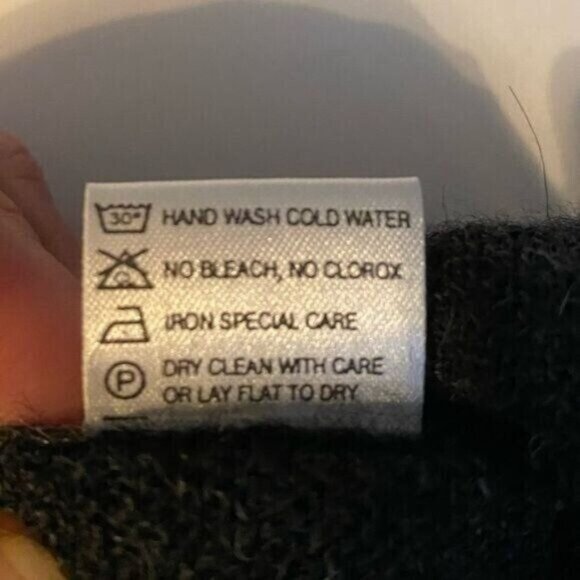 Peru‎ Unlimited Alpaca Wool Sweater Vest XXL Old Money Preppy Grandpa Luxe Grey - Picture 8 of 9